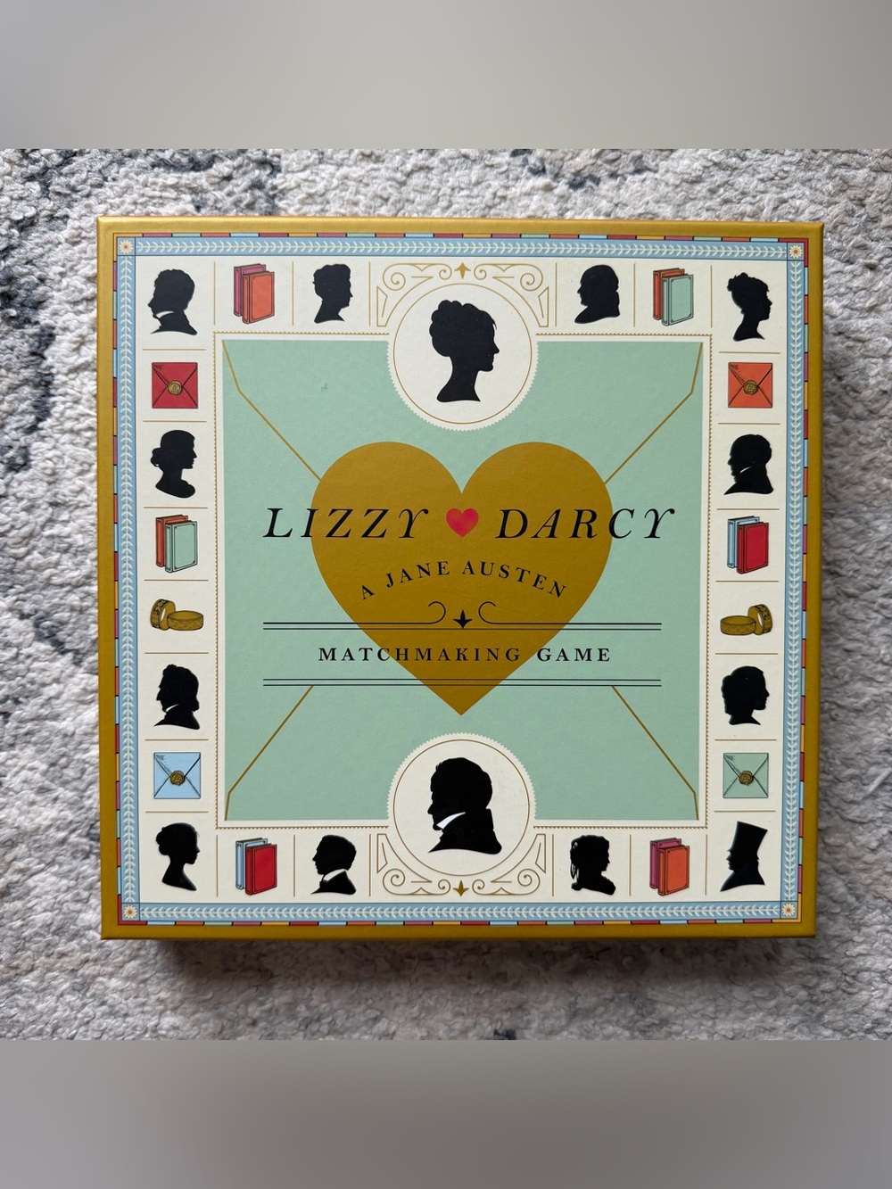 NEW! Lizzy Loves Darcy: A Jane Austen Matchmaking Game: Board Game